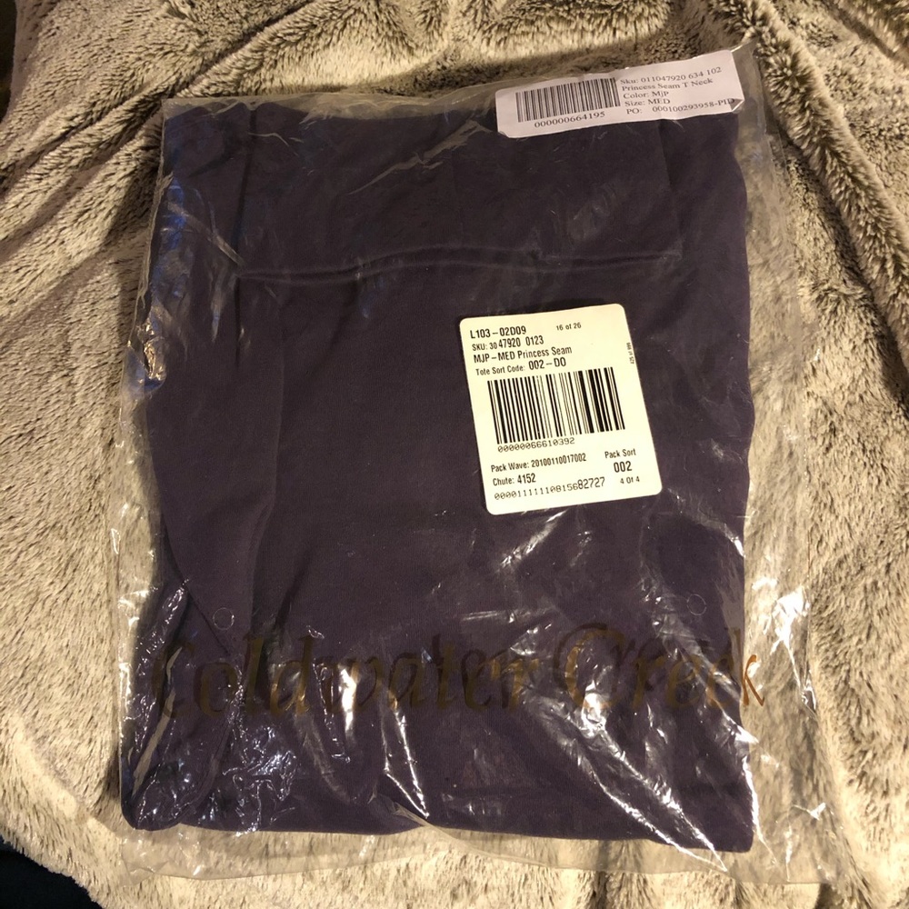 Coldwater Creek Turtleneck. New in sealed bag.